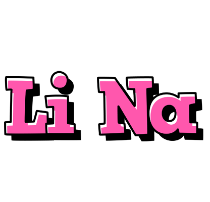 Li Na girlish logo